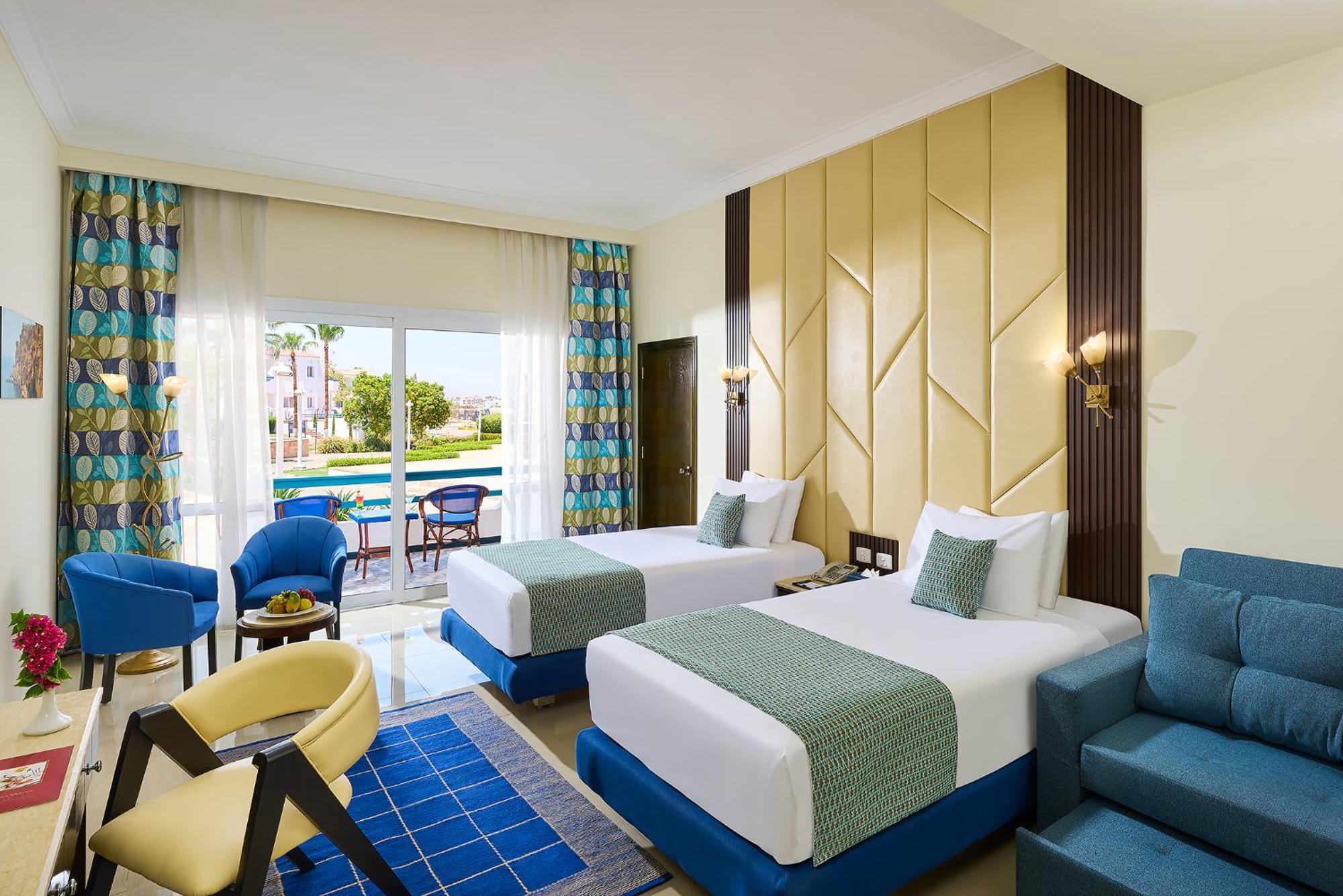 Dreams Beach Resort - Sharm El Sheikh Exteriér fotografie A room at the Hilton Sharm El Sheikh